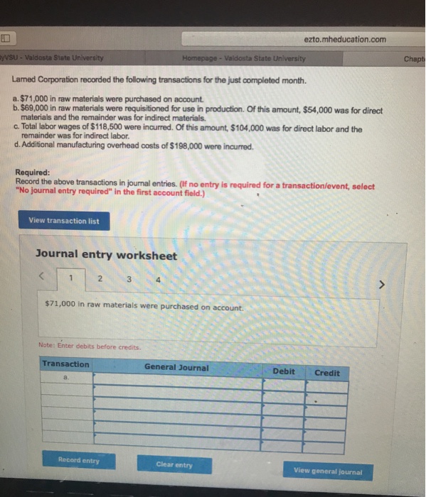(Solved Homework) Lamed Corporation recorded the following