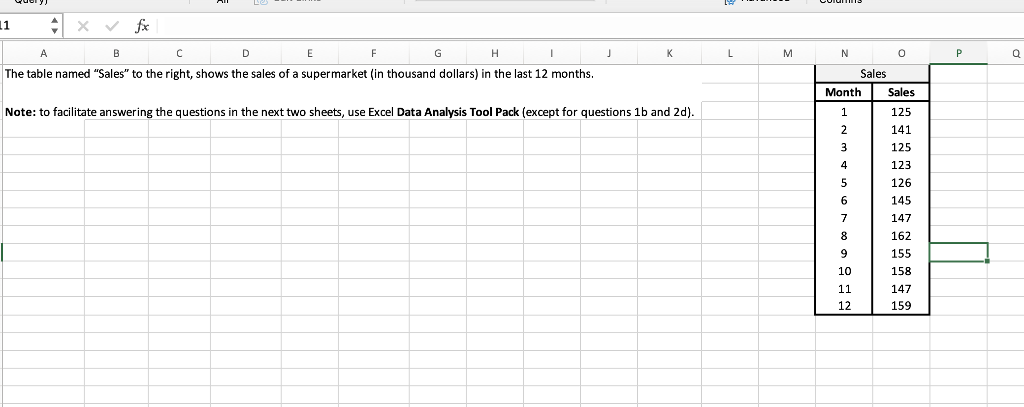 Solved Please answer using excel data analysis toolpack with | Chegg.com