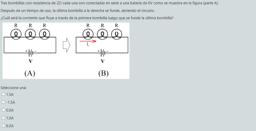 Solved Three Bulbs With Resistance Of 20 Each Are Connected | Chegg.com