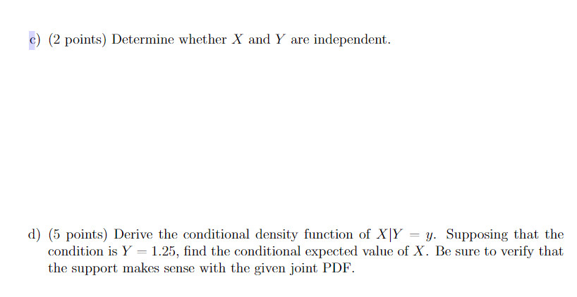 Solved Problem 2 [16 points]. Suppose two continuous random | Chegg.com