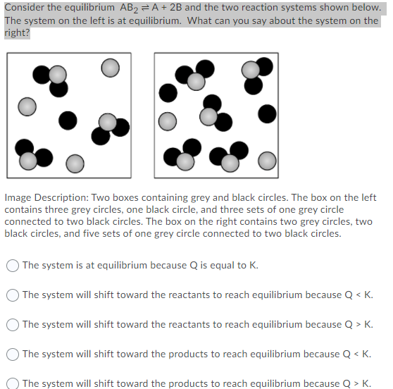 Solved Consider The Equilibrium AB2 = A + 2B And The Two | Chegg.com