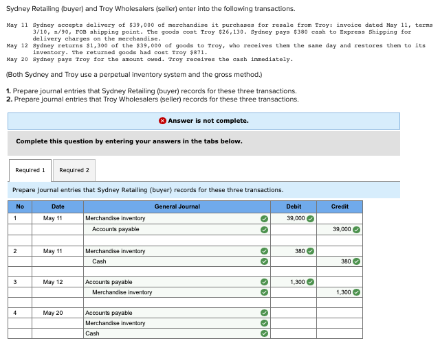 solved-sydney-retailing-buyer-and-troy-wholesalers-chegg