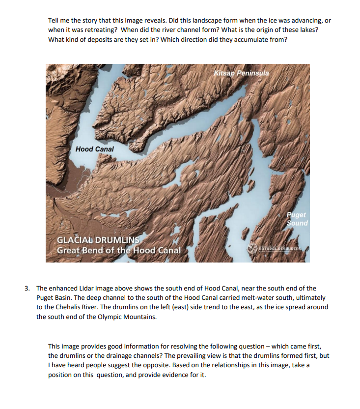 Solved Geology 207 Lab 2 Glaciation of the Cordilleran Ice