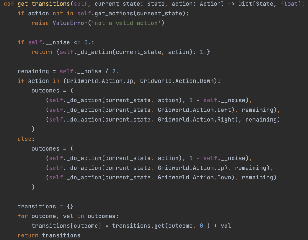 Solved Your agents will be given an MDP game, Gridworld. In | Chegg.com