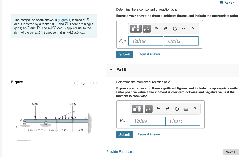 [Solved]: The Compound Beam Shown In (Figure 1) Is Fixed A