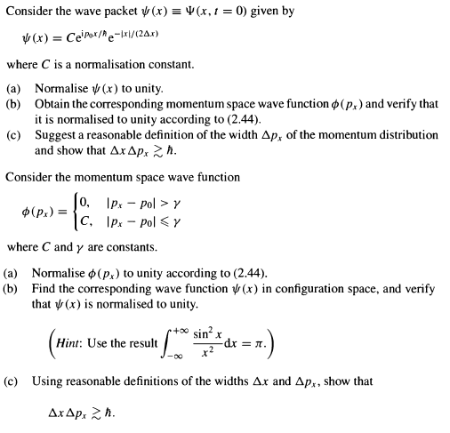 solved-consider-the-wave-packet-x-x-1-0-given-by-chegg