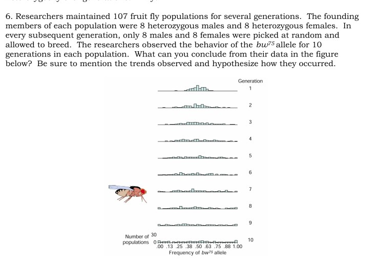 Curated visual reference: Fresh Look at Solved 6 Researchers Maintained 107 Fruit Fly Populations