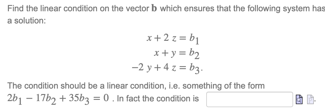 Solved Determine X, Y And Z In Terms Of B1, B2 And B3 If X - | Chegg.com