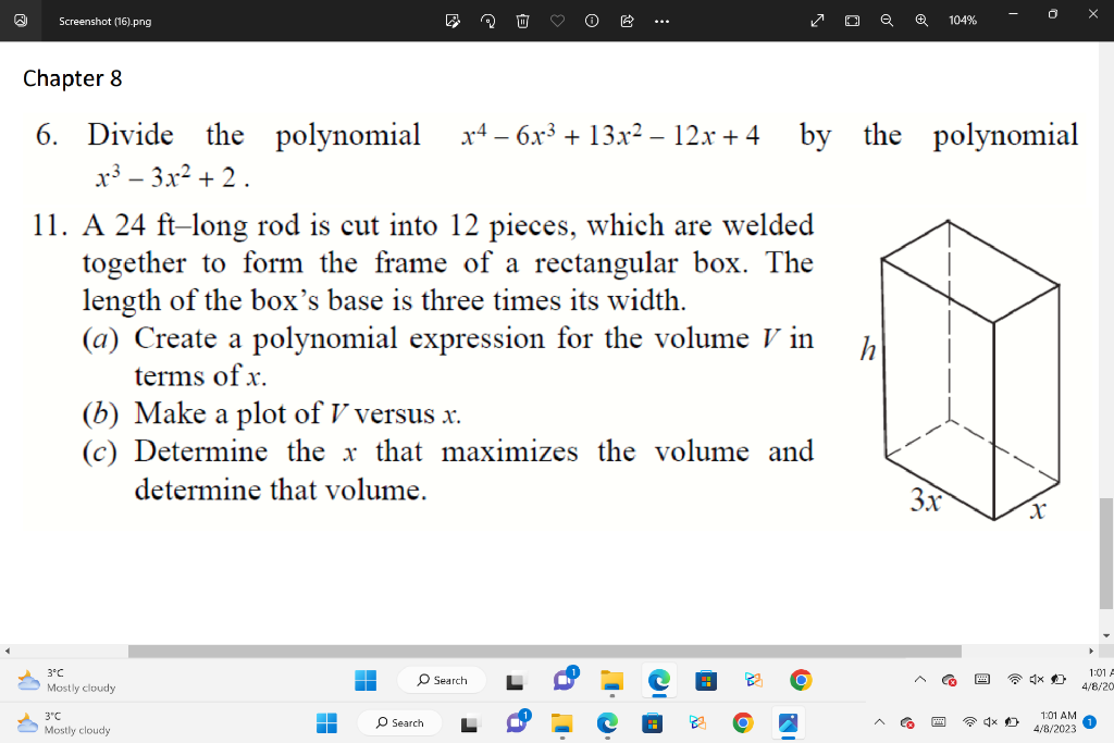 solved-chapter-8-6-divide-the-polynomial-x4-6x3-13x2-12x-4-chegg