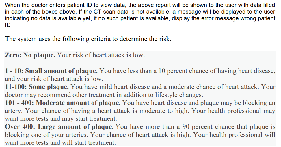 Solved Consider the following heart health imaging and | Chegg.com