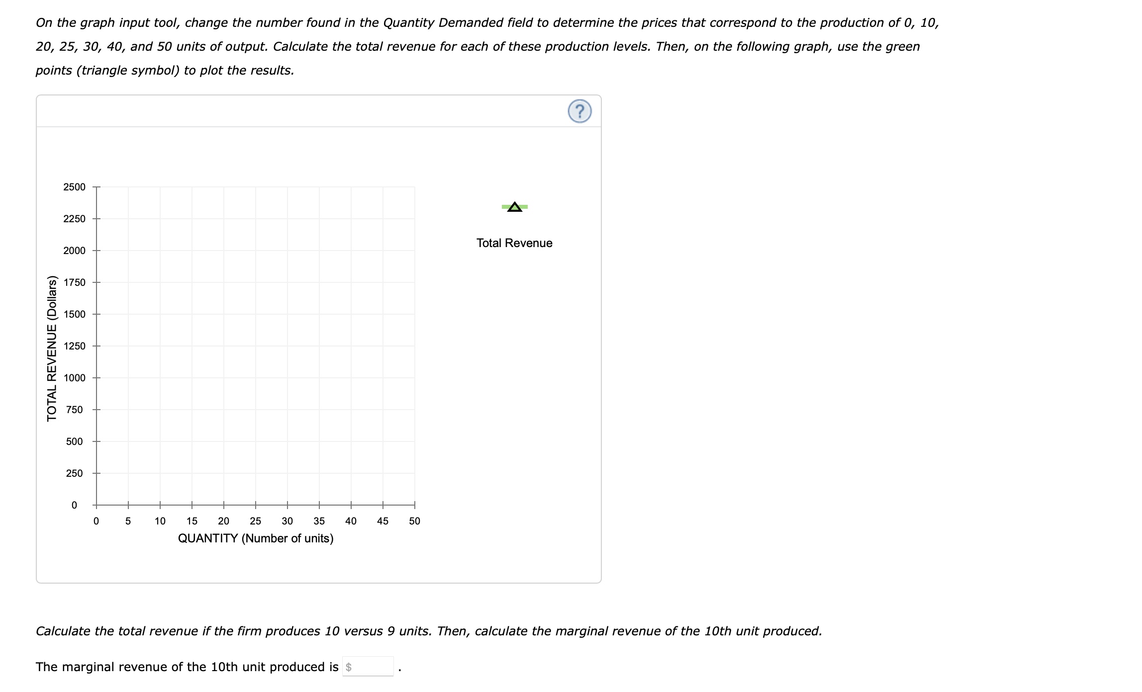 Solved On the graph input tool, change the number found in | Chegg.com