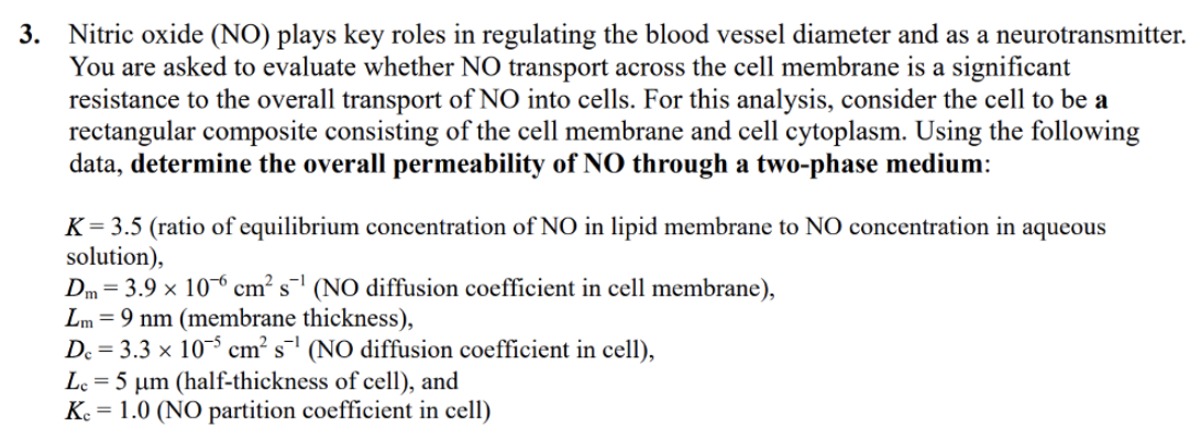 Nitric oxide (NO) plays key roles in regulating the | Chegg.com