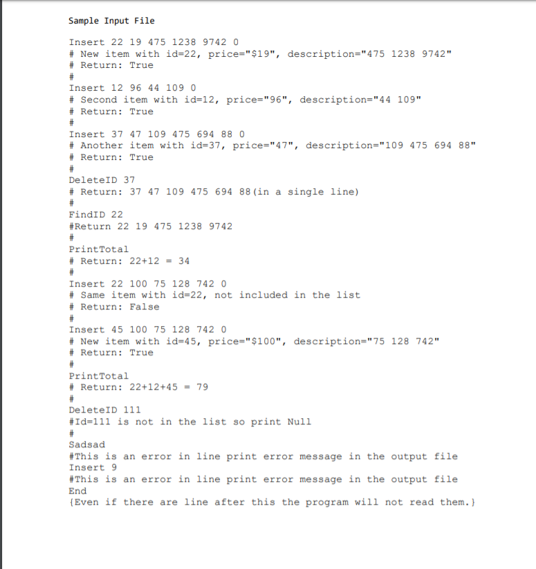Solved The task of this project is to implement in Java a | Chegg.com