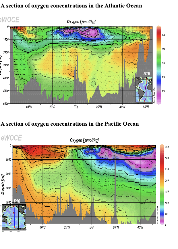 Solved Given below are typical O2 profiles and distributions | Chegg.com