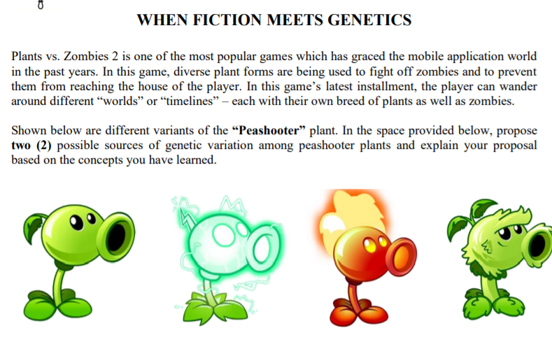 ZVPGaming on X: I got a QUIZ for all the Plants vs Zombies fans. What is  the name of the plant I don't have?  / X