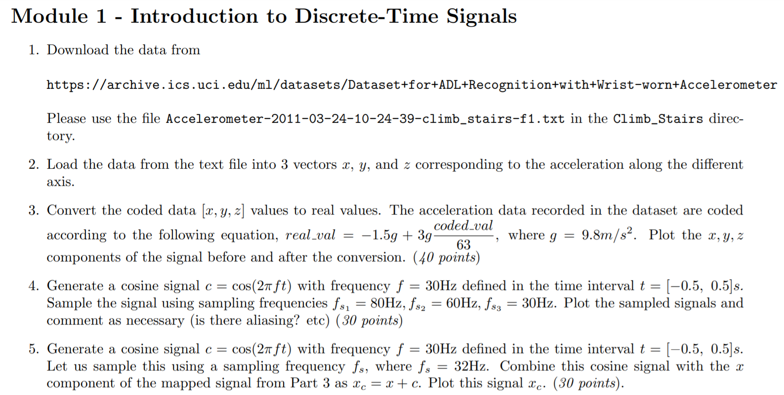 uci archive datasets