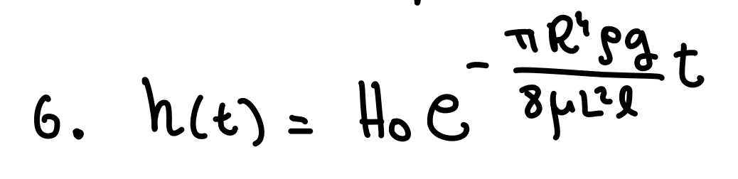 Solved Answer to Part a: Show how to get this h(t) ****Fluid | Chegg.com