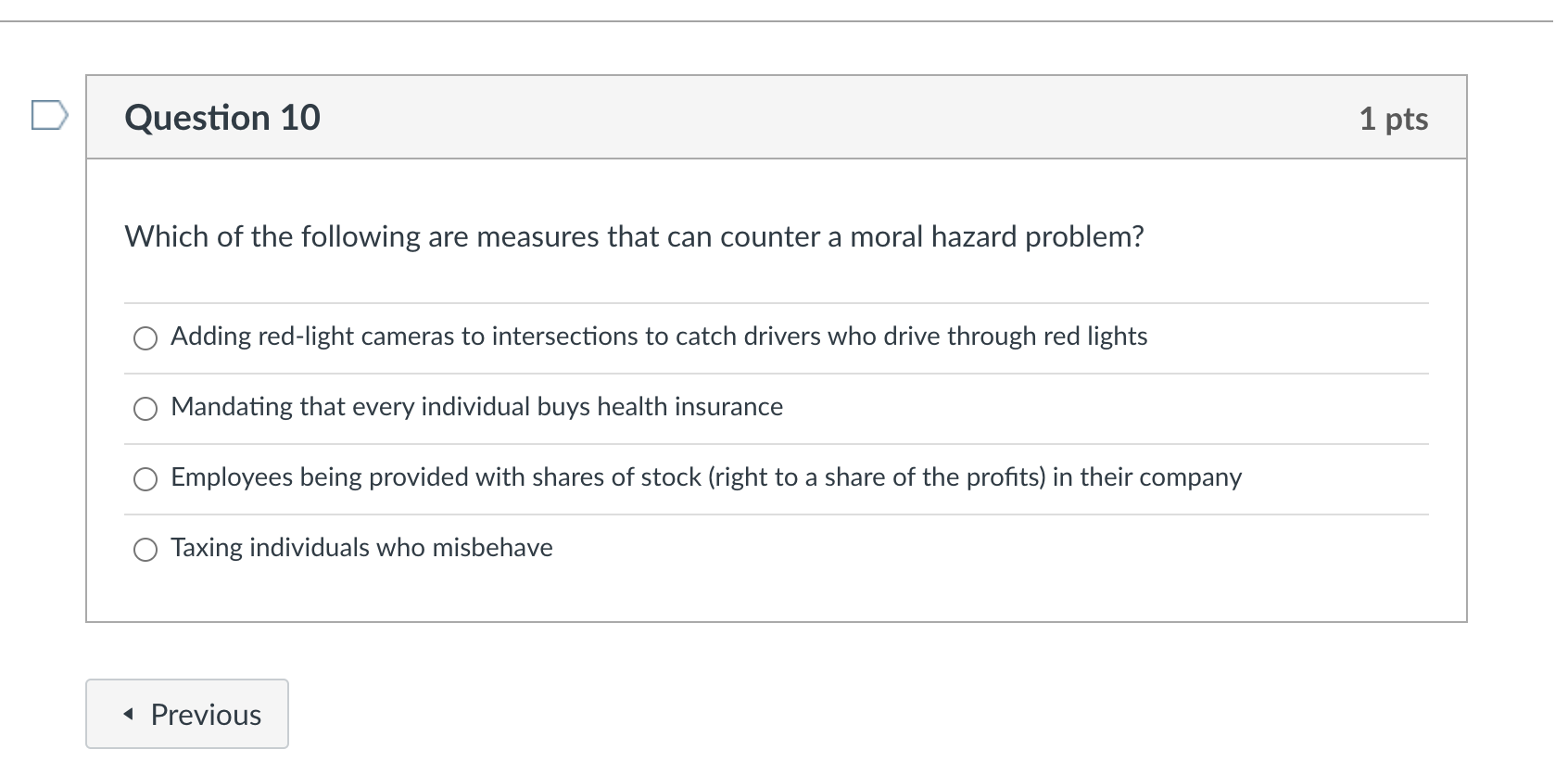 Solved Question 10 1 pts Which of the following are measures | Chegg.com