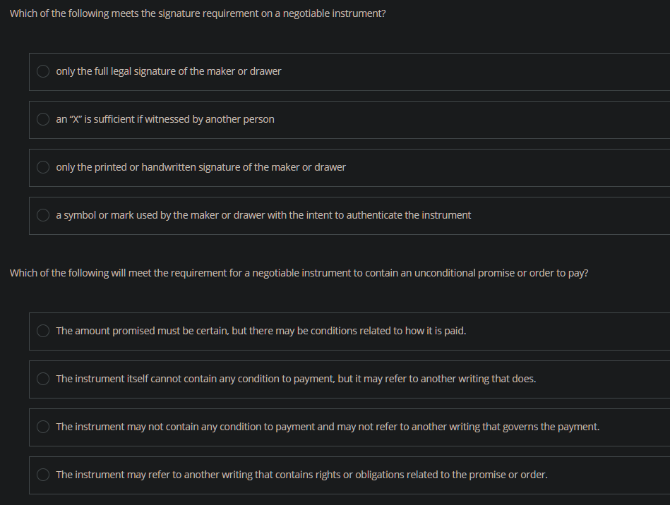 Solved The holder or holder in due course (HDC) of a