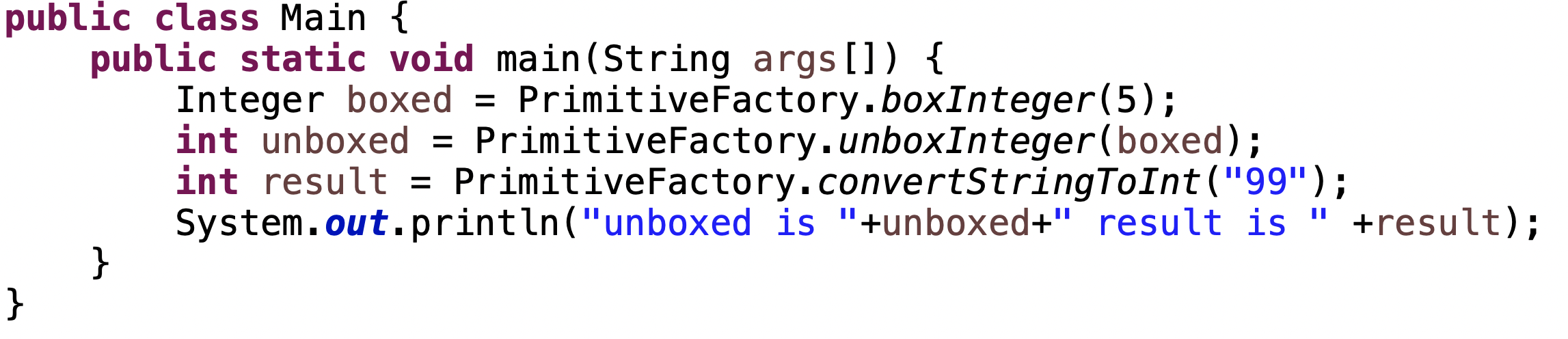 Solved Create a new Java project. Create a class named Main | Chegg.com