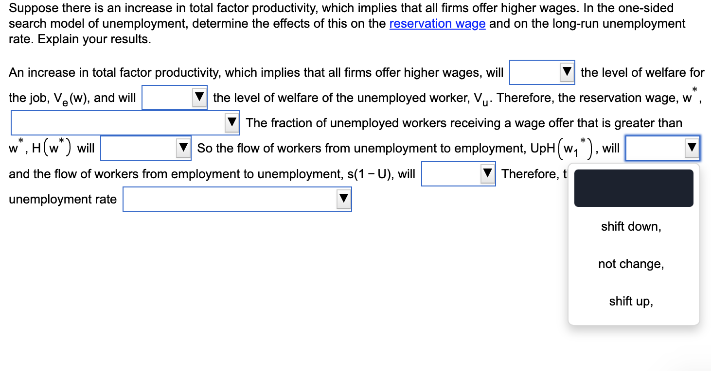 Solved Suppose there is an increase in total factor | Chegg.com