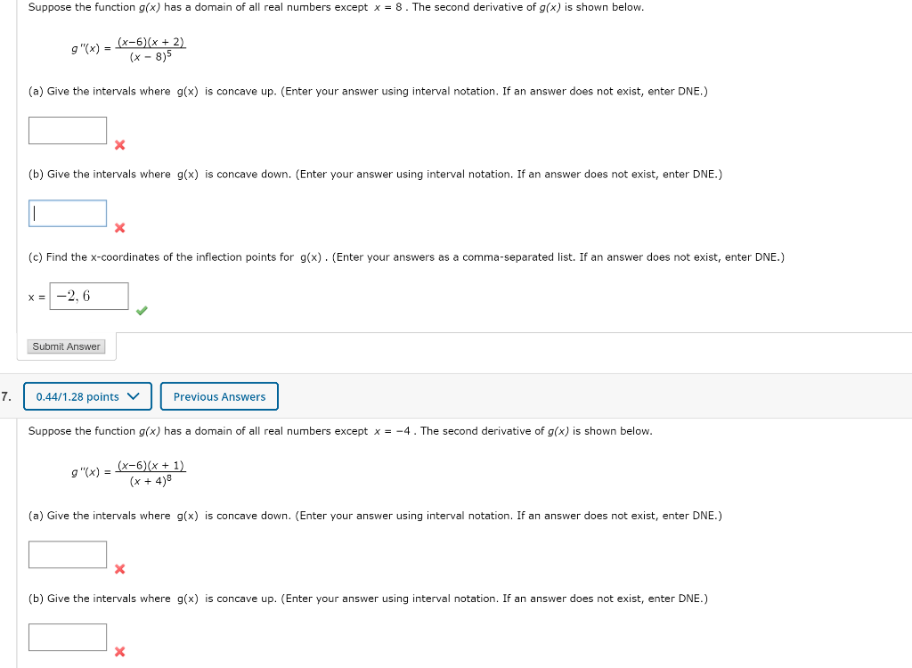 Solved Suppose The Function G X Has A Domain Of All Real Chegg Com