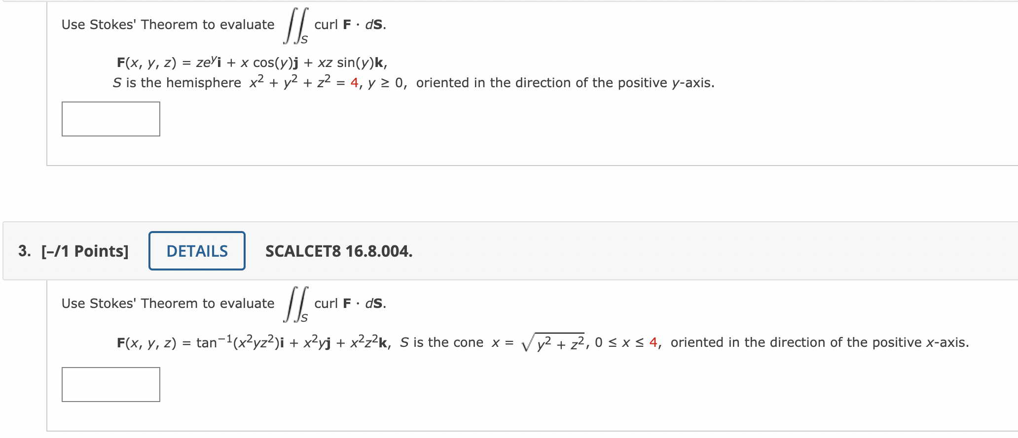 Solved Use Stokes Theorem To Evaluate ∬s Curl F⋅ds