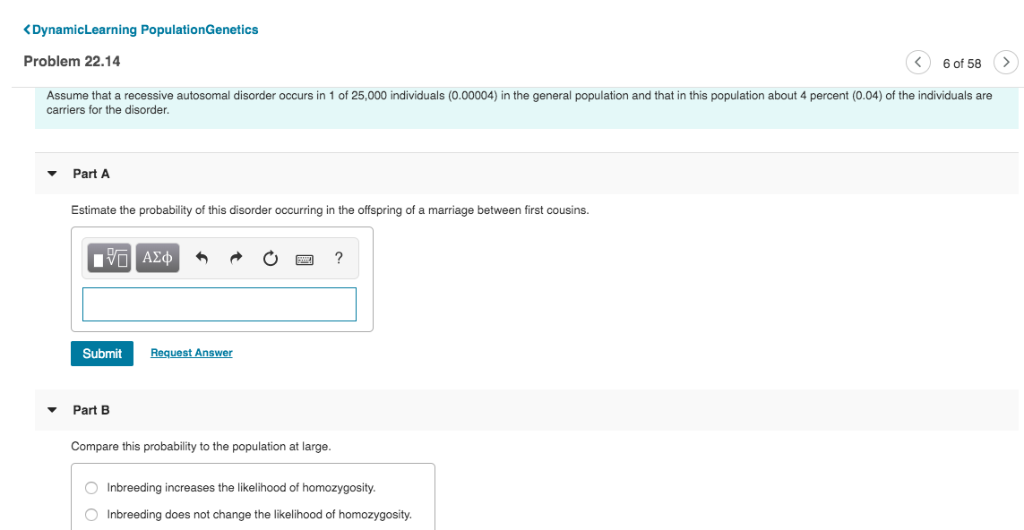 Solved Part B Compare This Probability To The Population At | Chegg.com