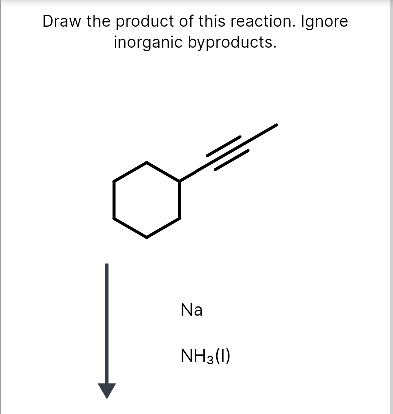 Solved Draw the product of this reaction. Ignore