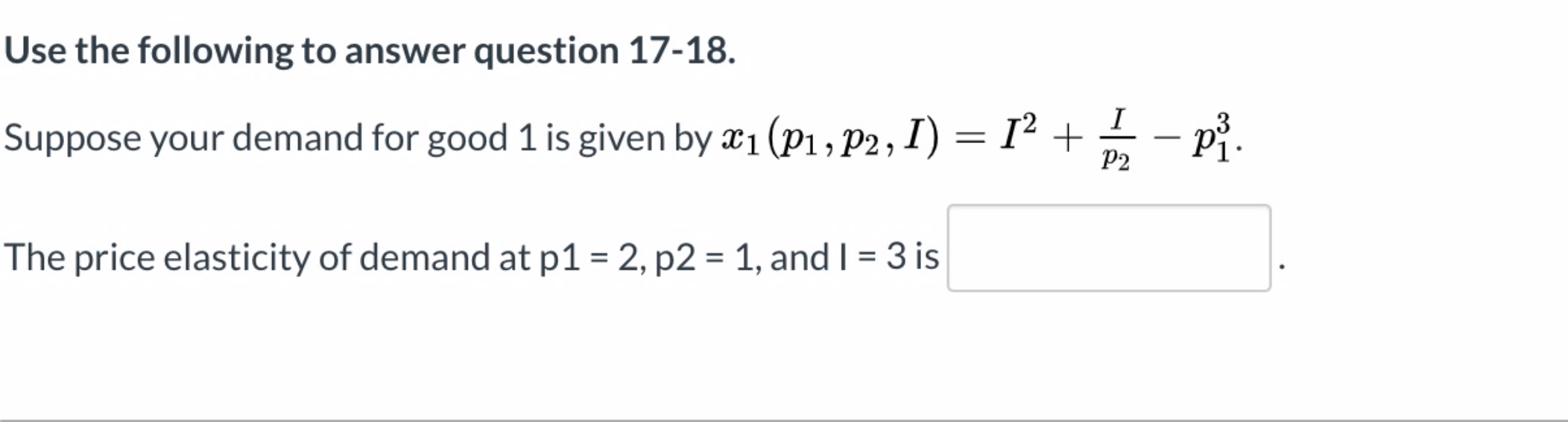 Solved Use The Following To Answer Question 17 18 Suppose Chegg Solved Use The Following To Answer Question 17 18 Suppose Chegg