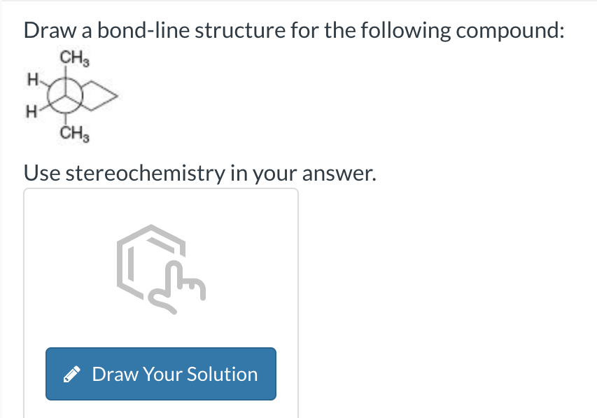 Solved Draw a bondline structure for the following