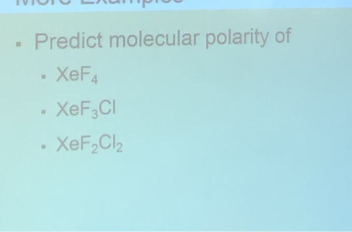 Solved Predict shape and polarity . PCl3 vs BCl3 PCl5 vs | Chegg.com