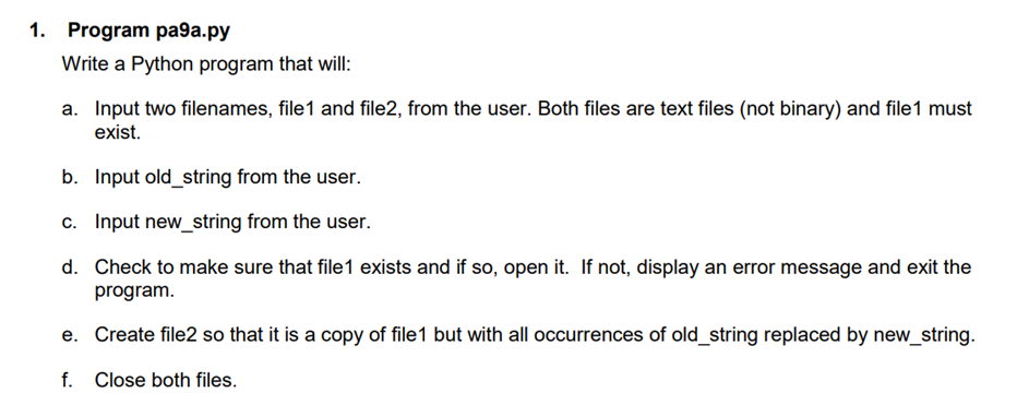 Solved must have a main function and an if __name__ | Chegg.com