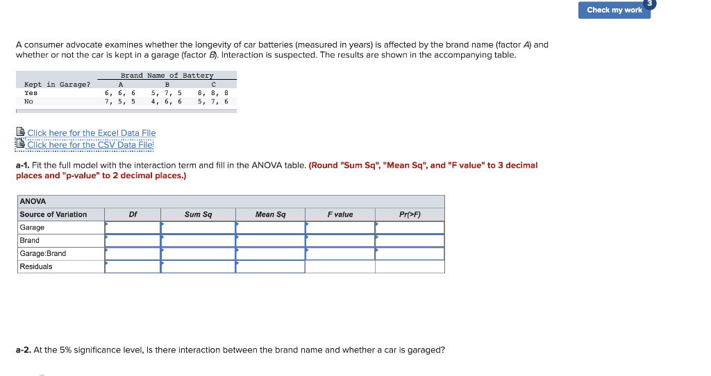 Solved Check My Work A Consumer Advocate Examines Whether Chegg
