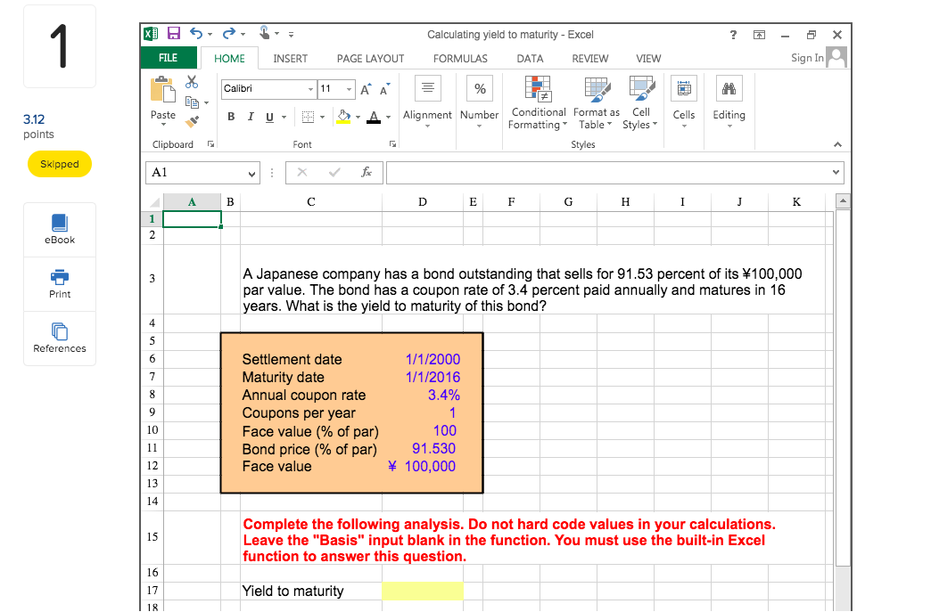 Solved All Answers Must Be Entered As A Formula Click Ok Chegg Com