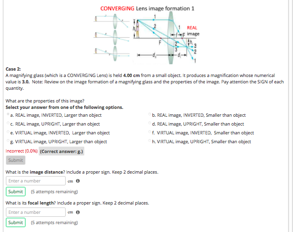 Solved Refraction - CONVERGING And DIVERGING Lenses In These | Chegg.com