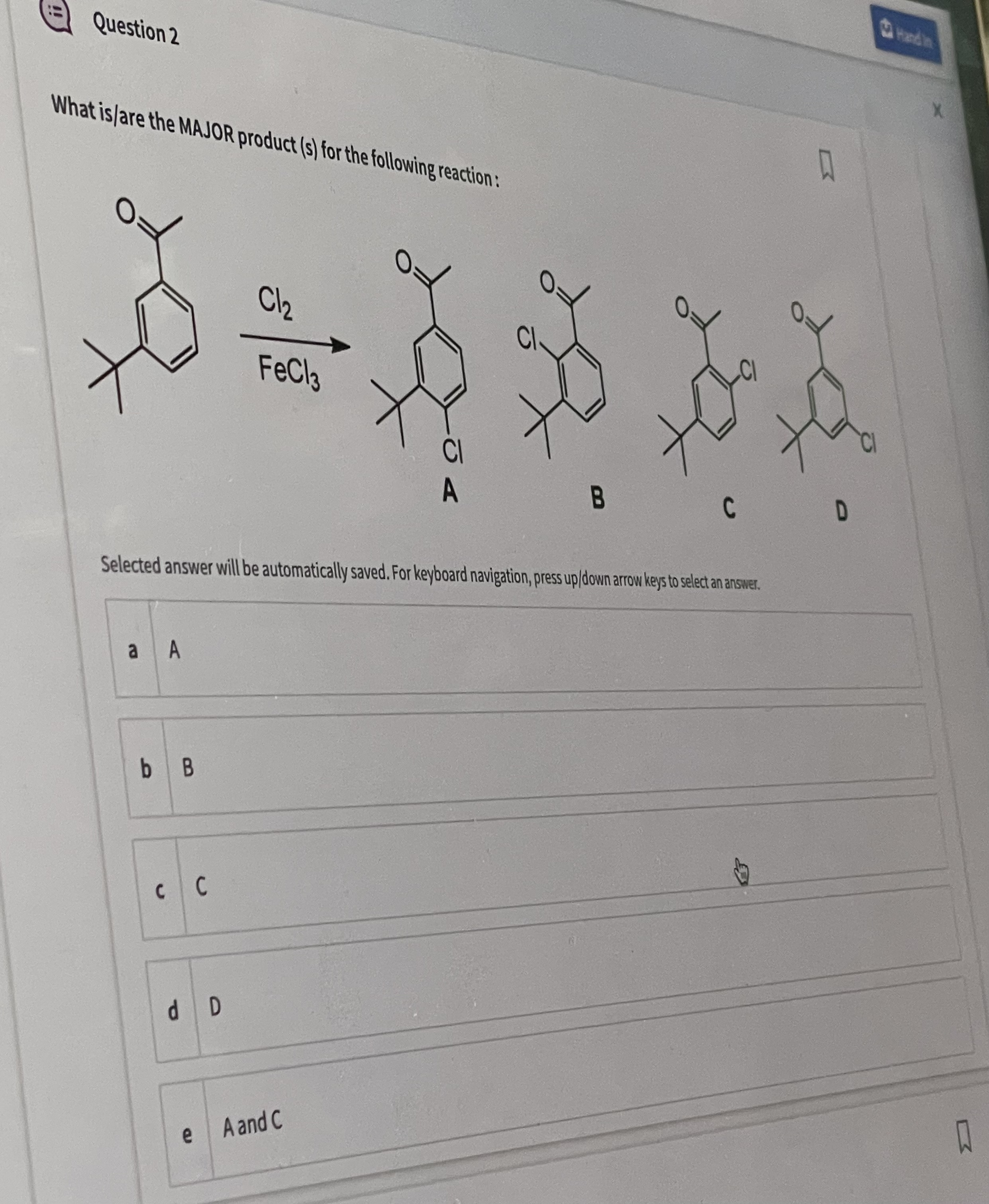 Solved What Is/are The MAJOR Product (s) For The Following | Chegg.com