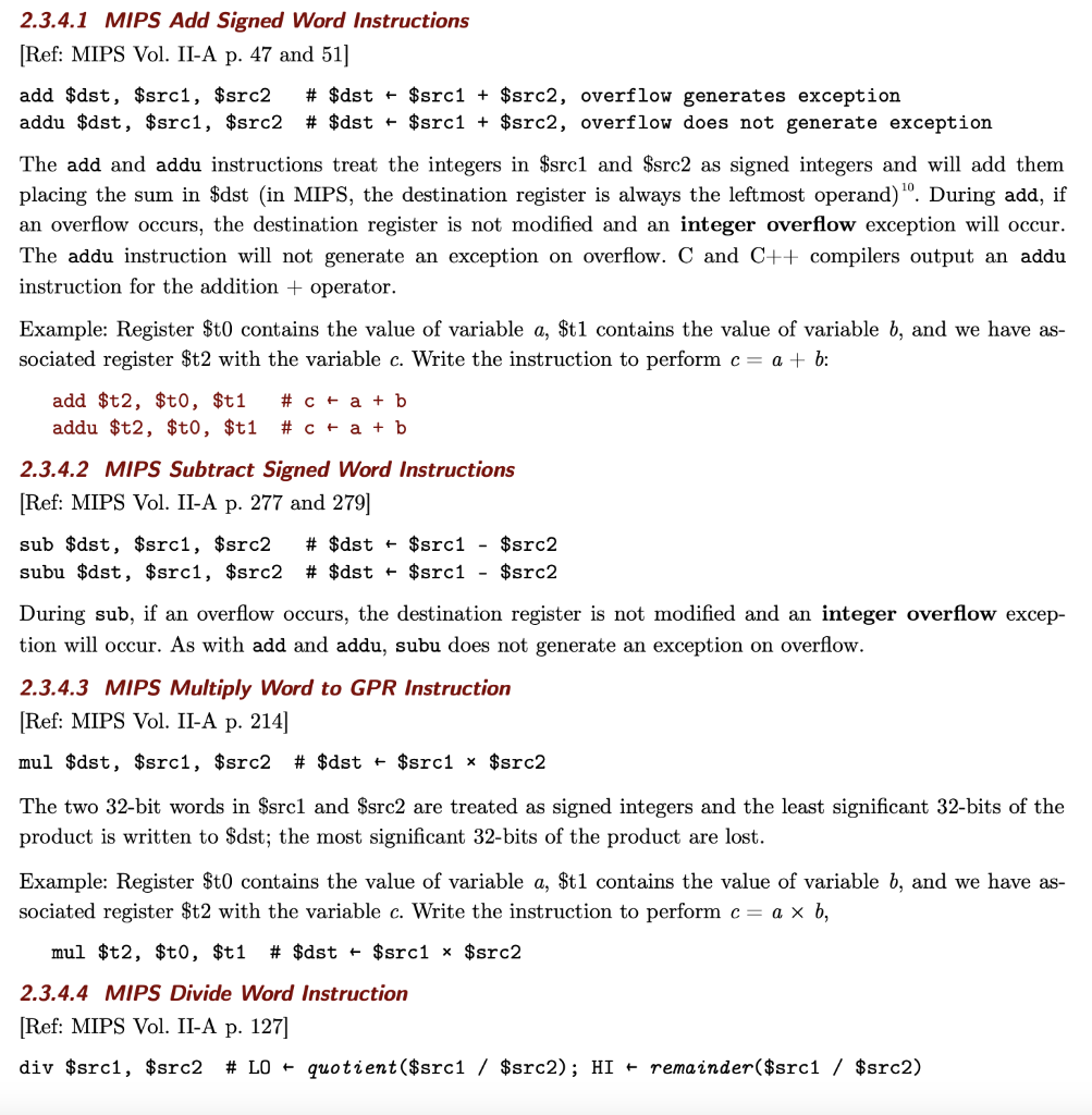 Ref Ch 2 2 3 4 Consider This C Code Where An Int Chegg Com