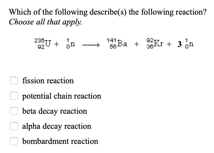 Solved Complete the following nuclear bombardment equation