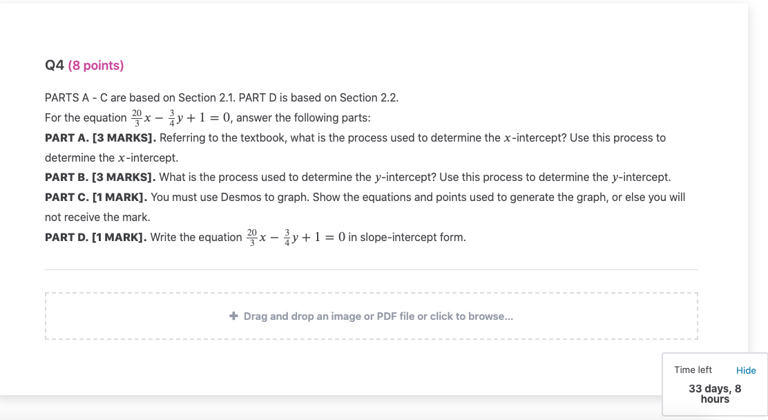 Solved PARTS A - C are based on Section 2.1. PART D is based | Chegg.com
