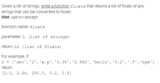 solved-given-a-list-of-strings-write-a-function-floats-that-chegg