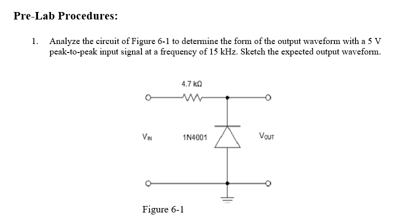 Solved Analyze the circuit of Figure 6-2 to determine the | Chegg.com