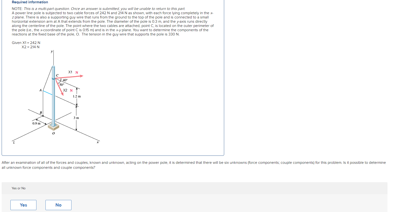 Solved Required information NOTE: This is a multi-part | Chegg.com