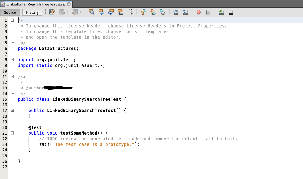 Solved 2. A LinkedBinarySearchTreeTest.java file will be | Chegg.com
