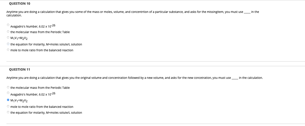 Solved QUESTION 10 Anytime you are doing a calculation that | Chegg.com