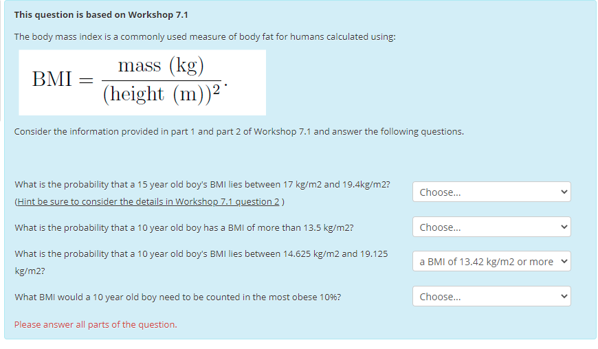 Solved 7 1 Normal Probability Problem The Normal Chegg