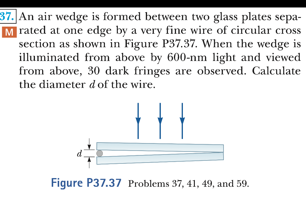 Chapter 27, Example #5 (Air Wedge) 