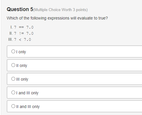 Solved Question 1(Multiple Choice Worth 3 points) Assume an | Chegg.com
