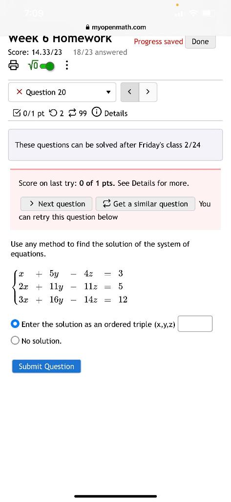 Solved 0/1 pt 52↔99 (i) Details These questions can be | Chegg.com