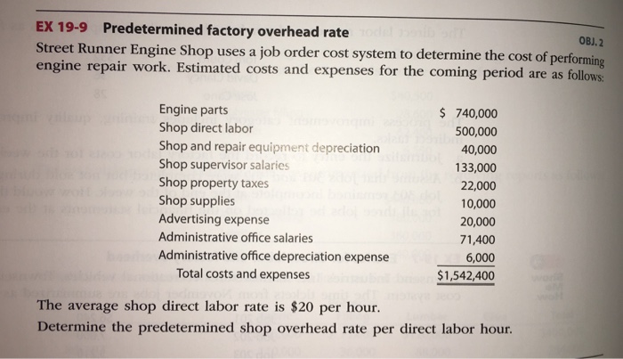Solved Street Runner Engine Shop uses a job order cost | Chegg.com